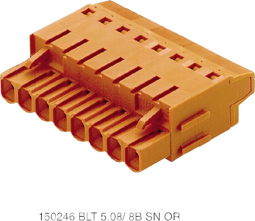 Weidmüller Buchsengehäuse-Kabel Polzahl Gesamt 24 Rastermaß: 5.08 mm 1504060000 12 St.