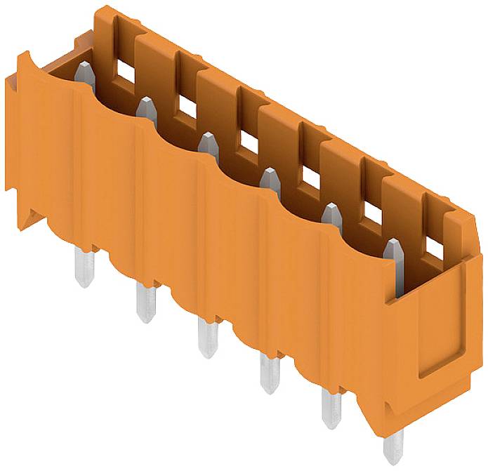 Weidmüller Stiftgehäuse-Platine Polzahl Gesamt 6 Rastermaß: 5mm 1582050000 50St.