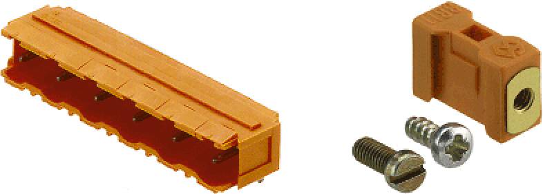 Weidmüller Stiftgehäuse-Platine Polzahl Gesamt 4 Rastermaß: 7.62mm 1624060000 100St.