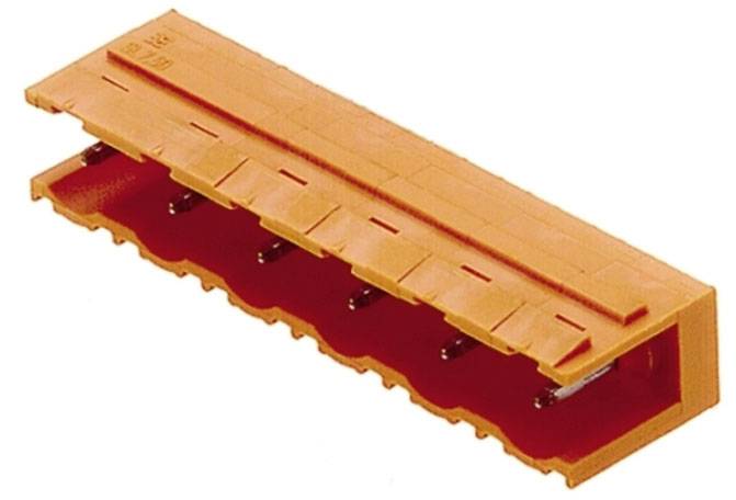 Weidmüller Stiftgehäuse-Platine Polzahl Gesamt 9 Rastermaß: 7.62mm 1624220000 50St.