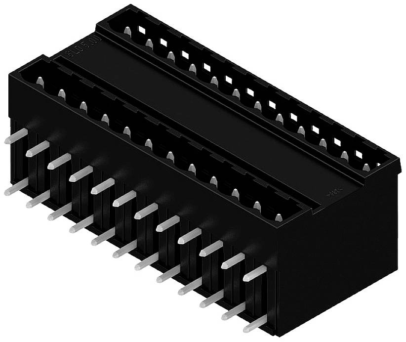Weidmüller Stiftgehäuse-Platine Polzahl Gesamt 24 Rastermaß: 5mm 1653800000 10St.