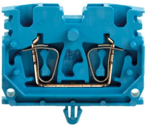 Weidmüller 1712830000 Durchgangsreihenklemme 5.1 mm Zugfeder Blau 100 St.