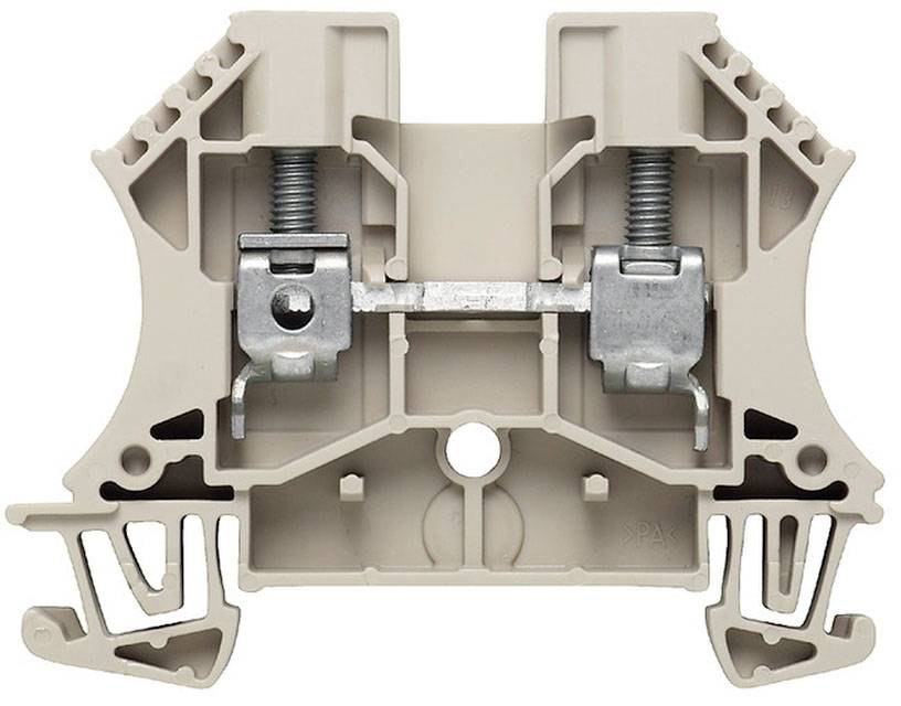 Weidmüller 1781740000 Durchgangsreihenklemme Schrauben Dunkelbeige 1St.