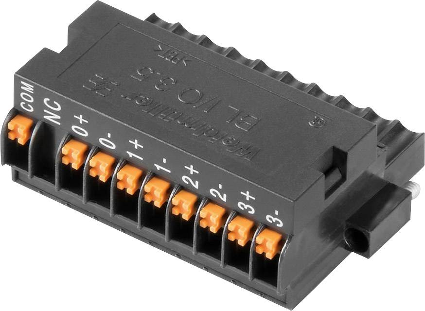 Weidmüller Buchsengehäuse-Kabel Polzahl Gesamt 10 Rastermaß: 3.5mm 2471390000 20St.