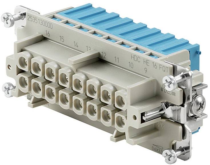 Weidmüller 2535130000 Buchseneinsatz 16 Snap-In 1St.