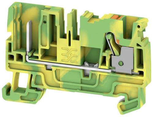 Weidmüller 2540110000 Schutzleiterklemme 6.1 mm Push-In-Klemme, Steckanschluss Grün, Gelb 50 St.