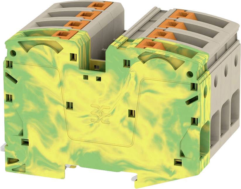 Weidmüller A2C 35 3FTPE 2552120000 Beige, Grün, Gelb 1St., WEIDMÜLLER