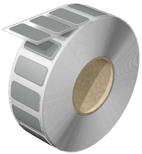 Weidmüller 2621120000 SM-FO 27/18MM SI Gerätemarkierung Beschriftungsfläche: 17.7 x 27mm Silber Anzahl Markierer: 500 500St.