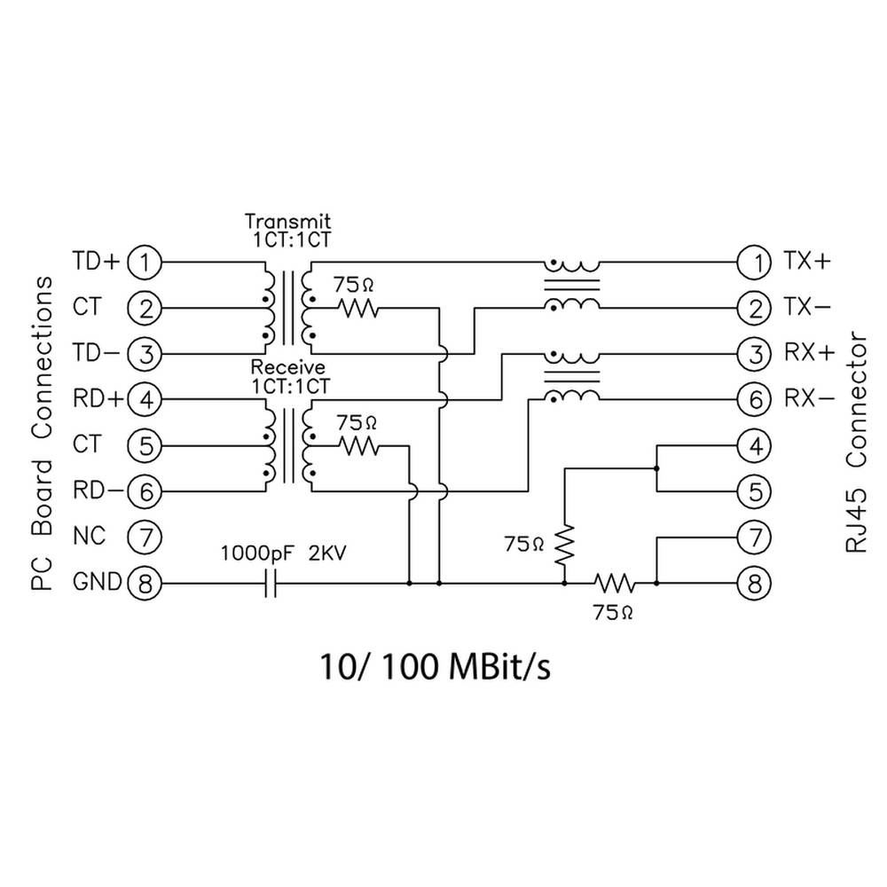 Weidmüller RJ45M R1V 3.3N4N TY 2636810000 Buchse Polzahl 8 Schwarz 120St.