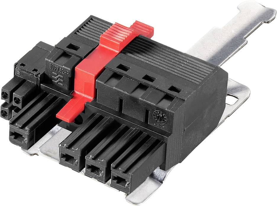 Weidmüller Buchsengehäuse-Kabel Polzahl Gesamt 4 Rastermaß: 7.62mm 2681760000 20St.