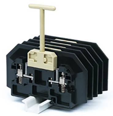 Weidmüller 3835020000 Prüftrenn-Reihenklemme 15mm Schrauben Schwarz 10St.