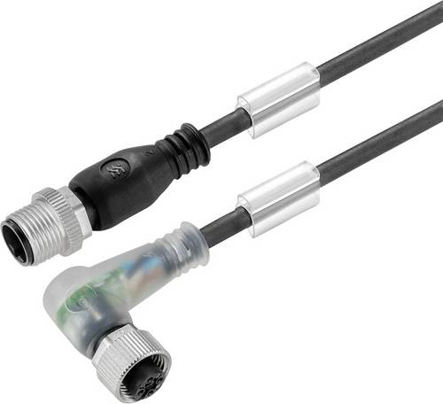 Weidmüller 9457790030 Sensor-/Aktor-Steckverbinder, konfektioniert M12 Stecker, gerade, Buchse, gew