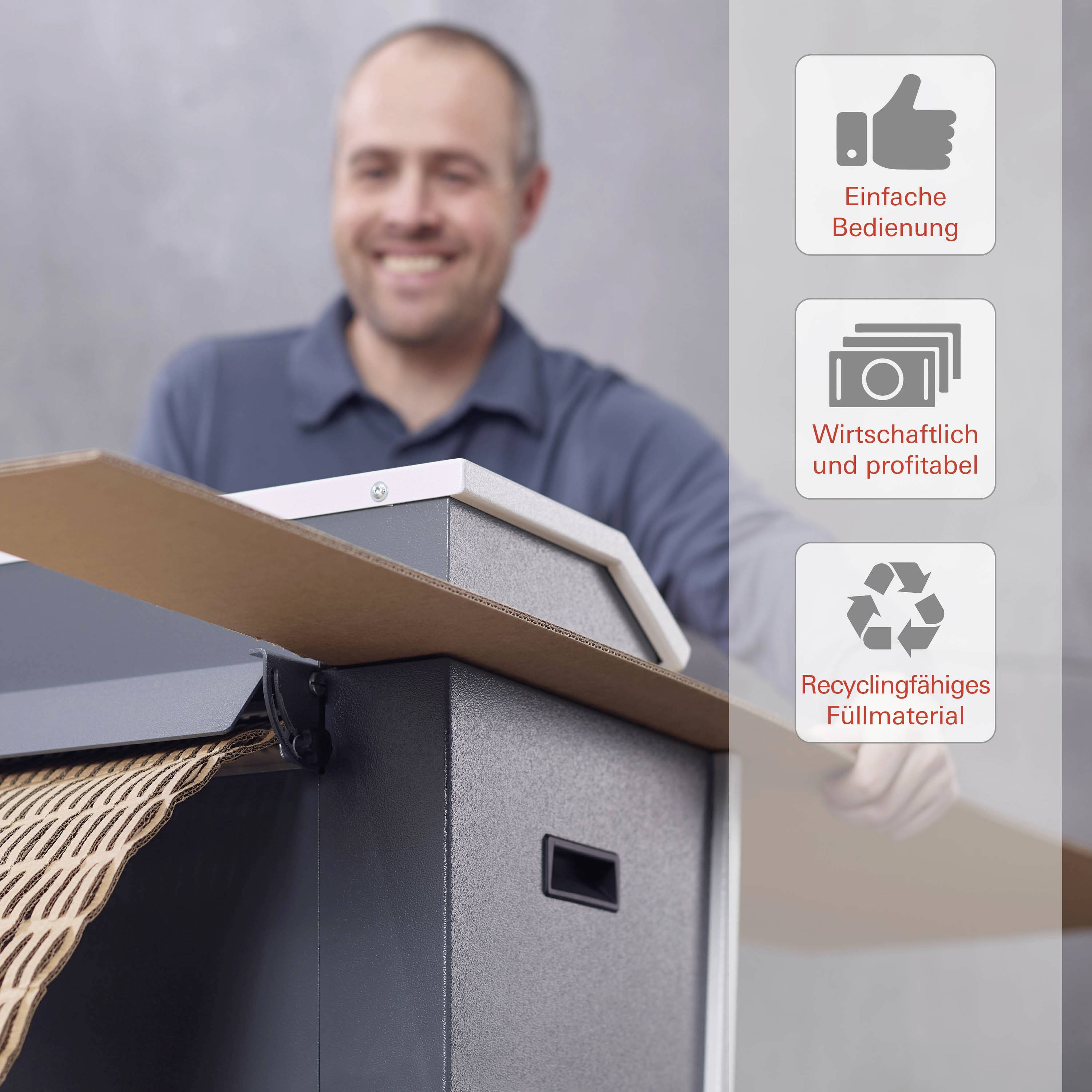 HSM ProfiPack C400 Verpackungspolstermaschine