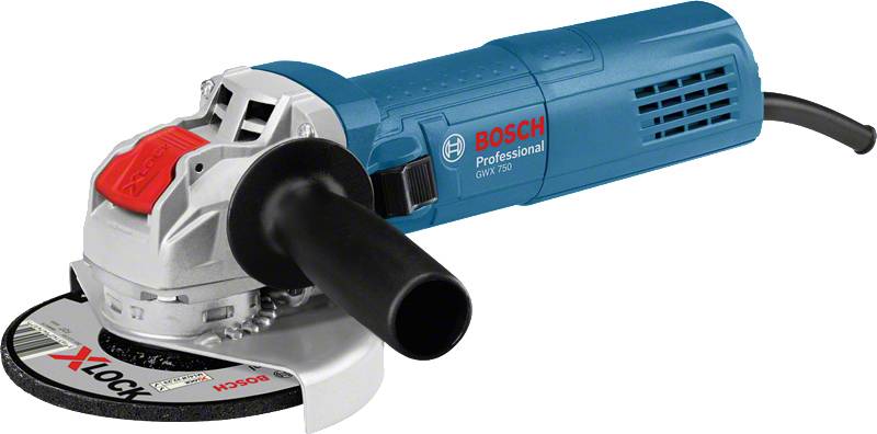 Bosch Professional GWX 750-115 06017C9000 Winkelschleifer 115 mm 750 W