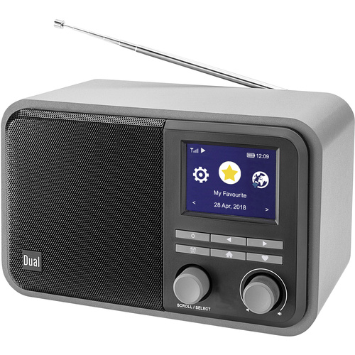 Dual CR 510 - Smartradio Kofferradio DAB+, DAB, UKW, Internet Bluetooth®, DAB+, UKW, Internetr