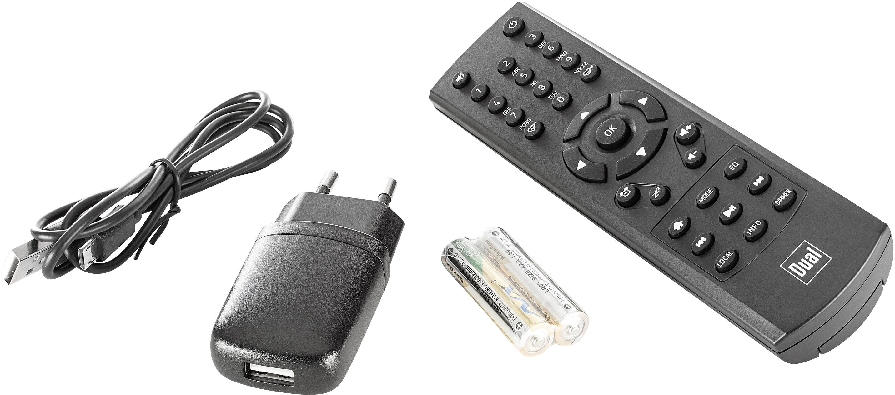 Dual CR 510 - Smartradio Kofferradio DAB+, DAB, UKW, Internet Bluetooth®, DAB+, UKW, Internetradio, USB, WLAN