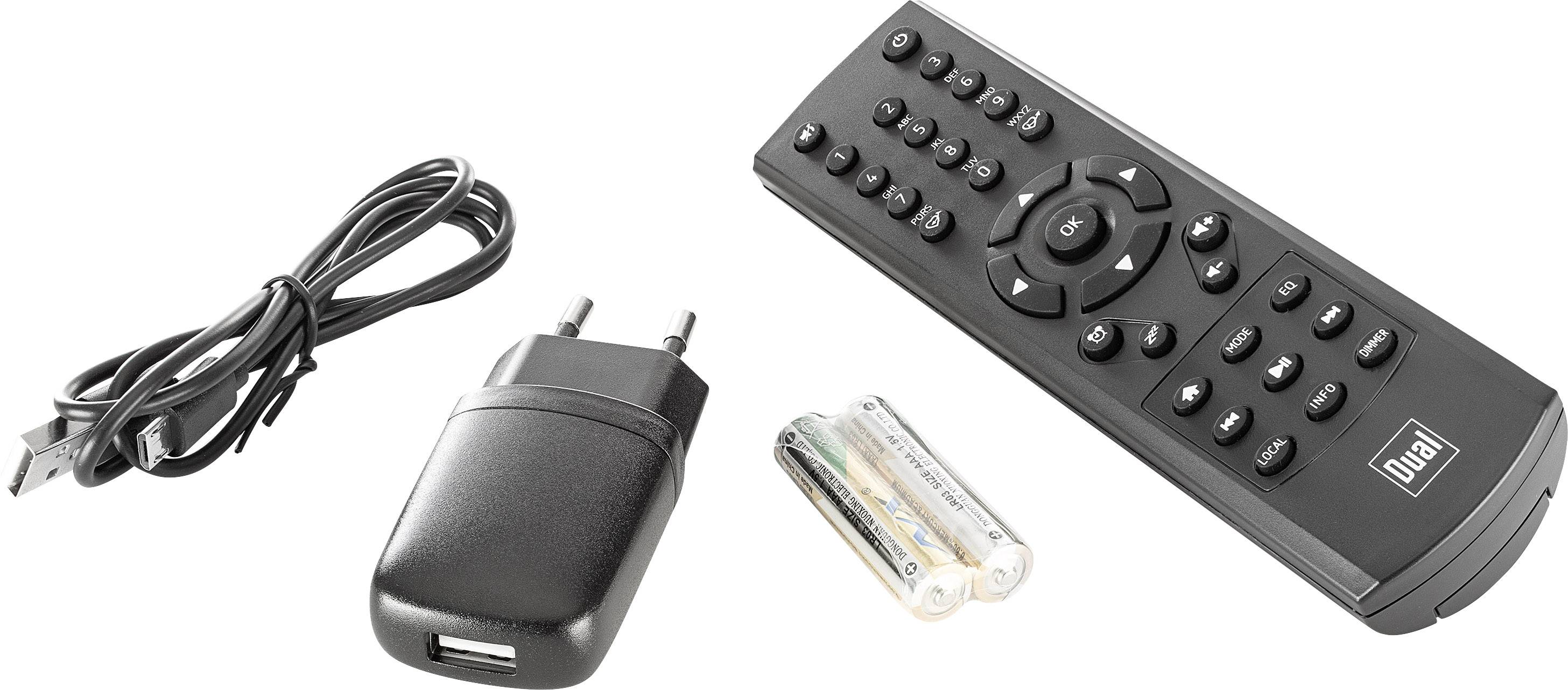 Dual Dual CR 510 - Smartradio Kofferradio DAB+, DAB, UKW, Internet Bluetooth®, DAB+, UKW, Internetradio, USB, WLAN