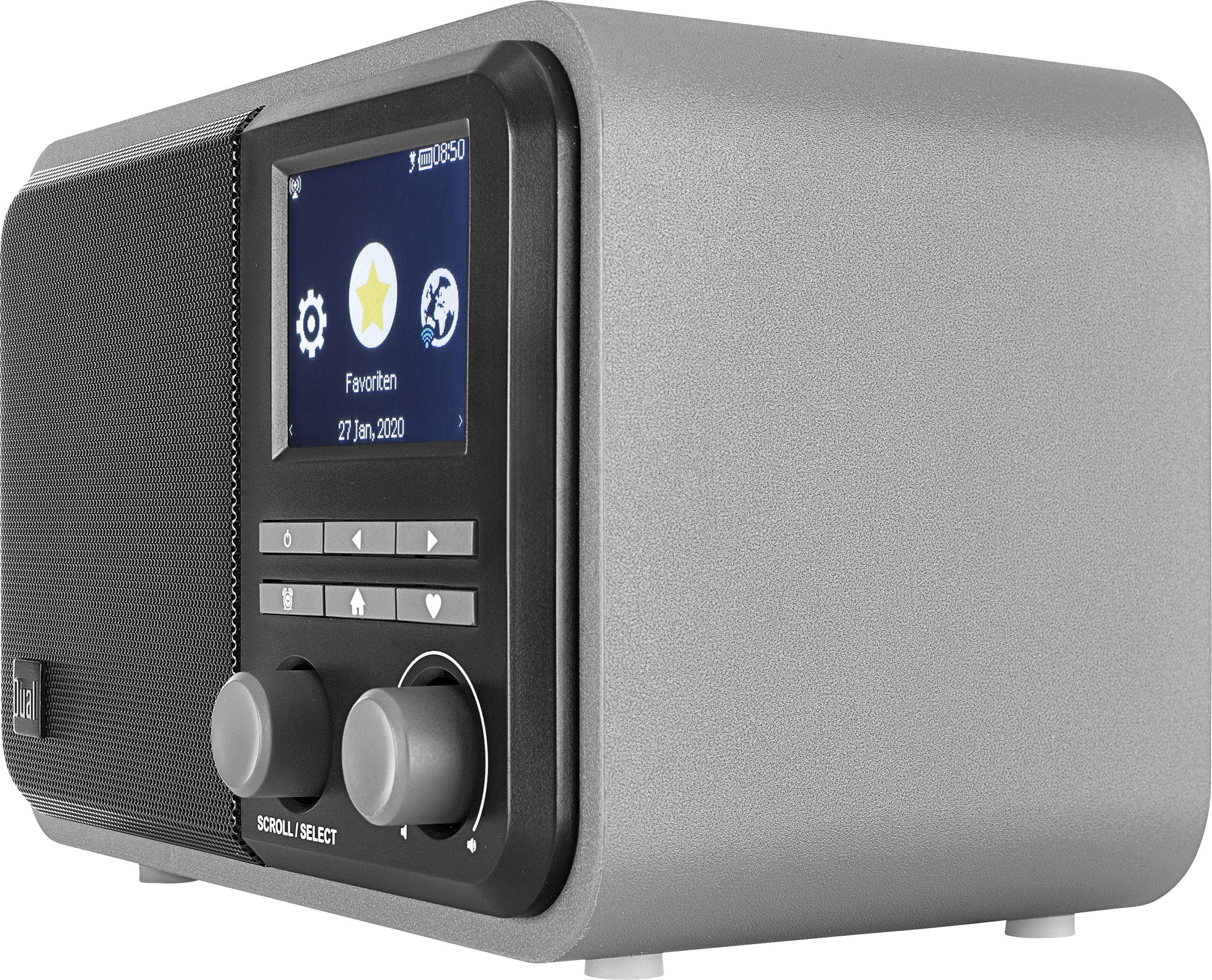 Dual Dual CR 510 - Smartradio Kofferradio DAB+, DAB, UKW, Internet Bluetooth®, DAB+, UKW, Internetradio, USB, WLAN