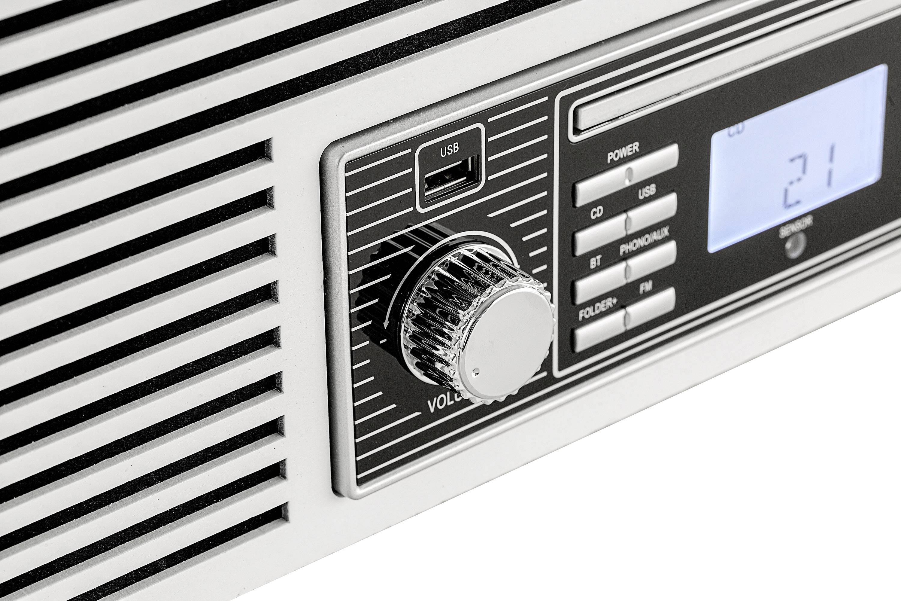 Dual Dual NR 7 - Nostalgie-Komplettanlage Plattenspieler Riemenantrieb