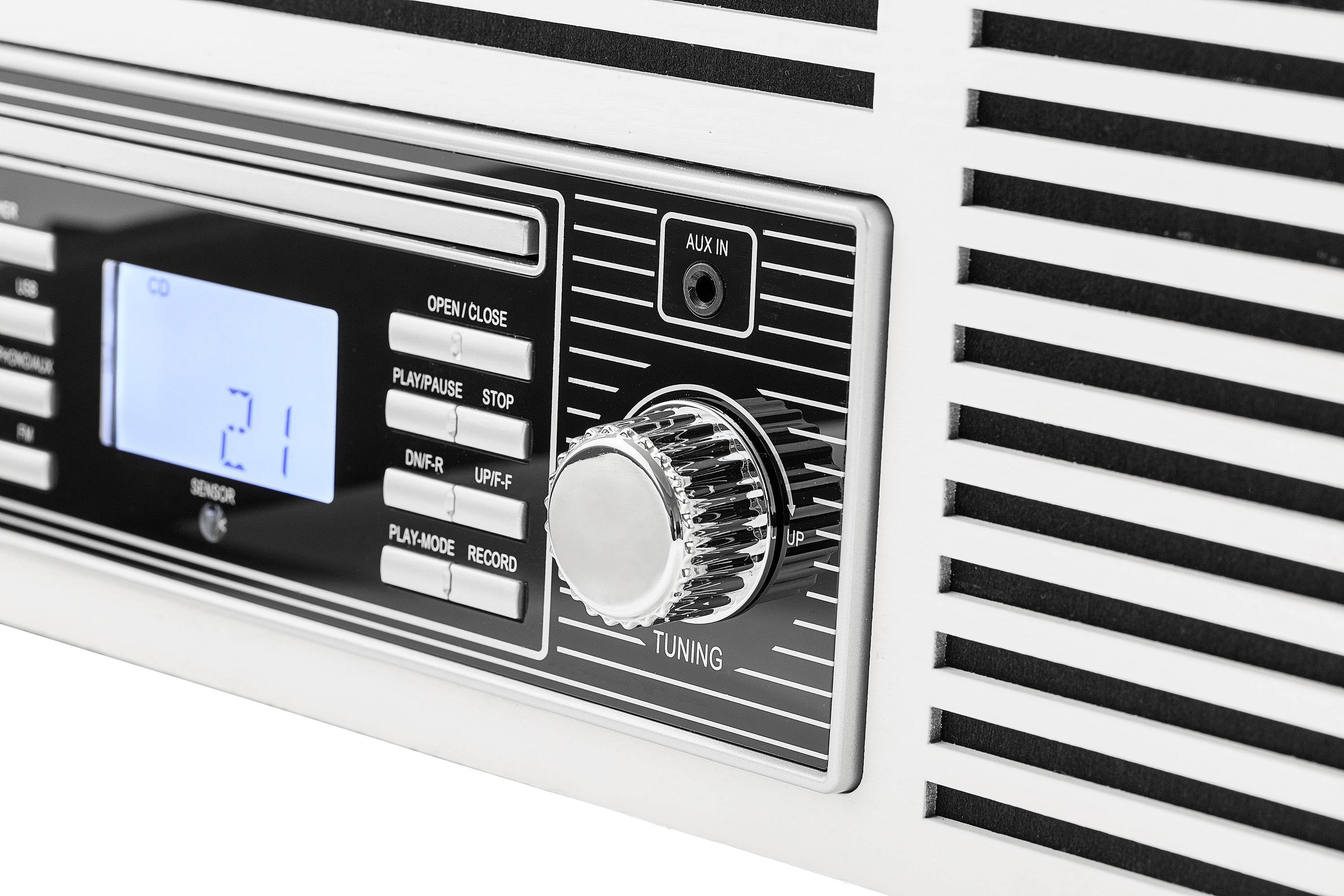 Dual Dual NR 7 - Nostalgie-Komplettanlage Plattenspieler Riemenantrieb