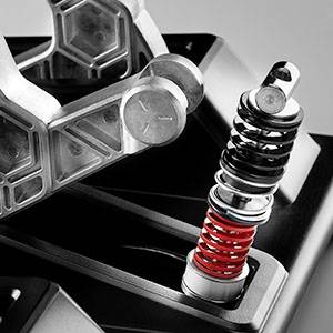 Thrustmaster T-LCM Pro Pedals Bremspedal-Platte USB PC, PlayStation 5, PlayStation 4, Xbox One Schwarz, Metallic