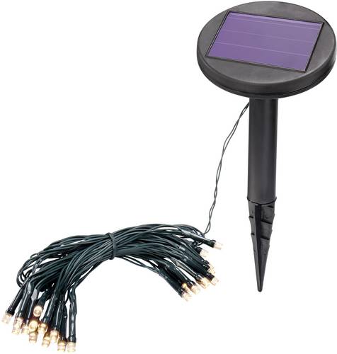 Esotec 102166 Solar-Lichterkette Außen solarbetrieben Anzahl Leuchtmittel 24 LED Warm-Weiß Beleuch