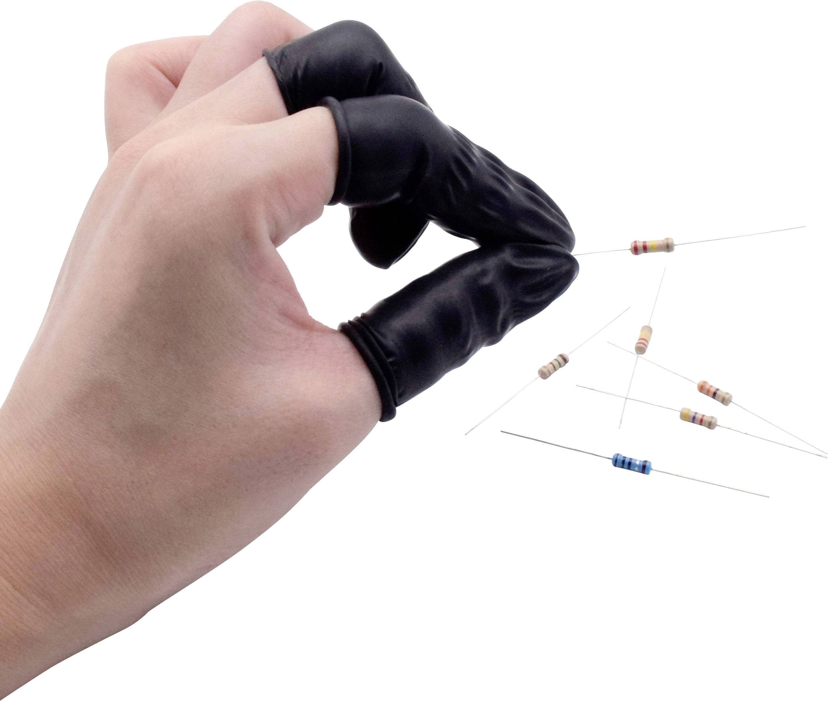 Quadrios ESD-Fingerlinge Naturkautschuk, Latex