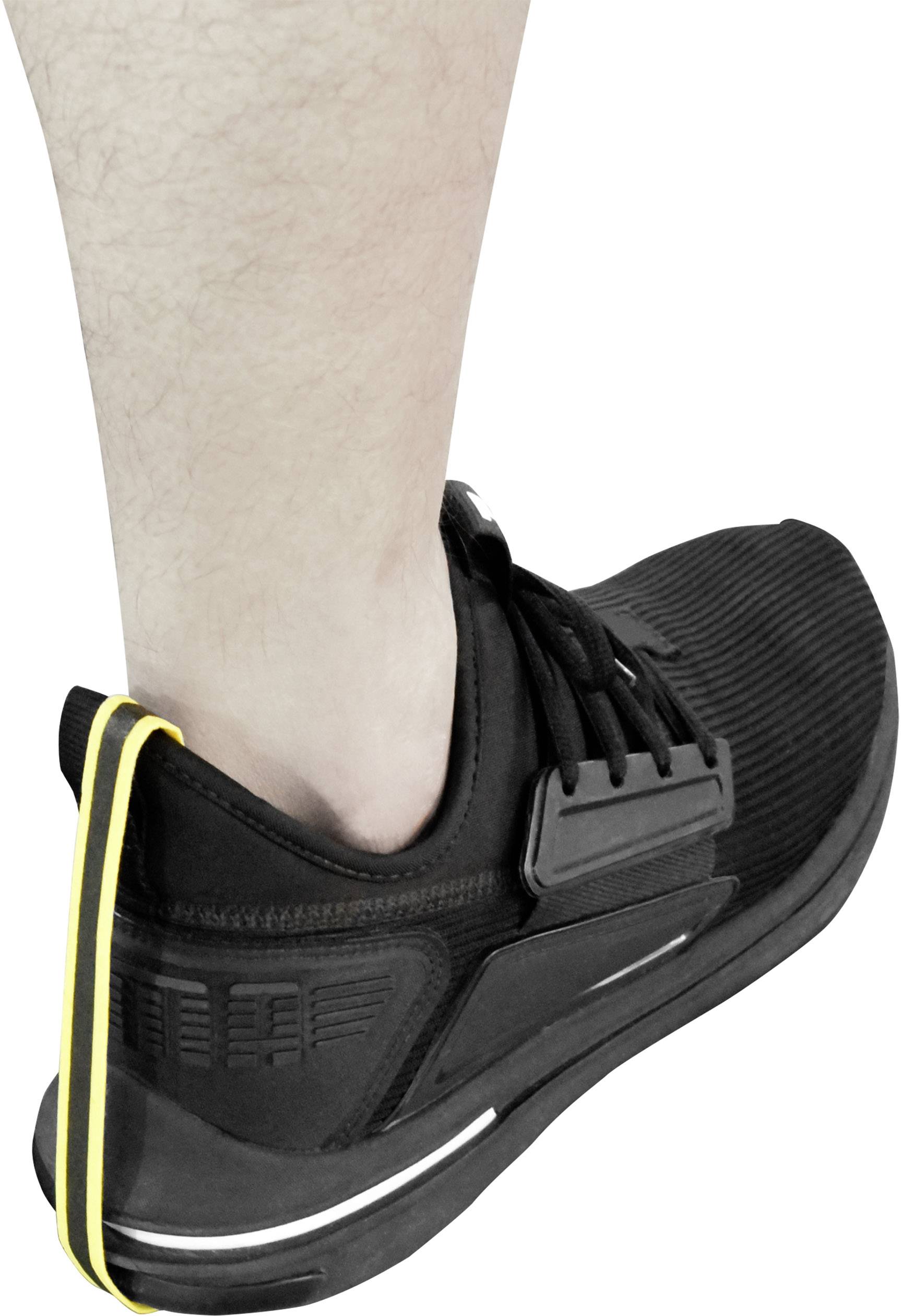 Quadrios ESD-Einweg-Schuherdungsstreifen 10 St. Gelb, Schwarz