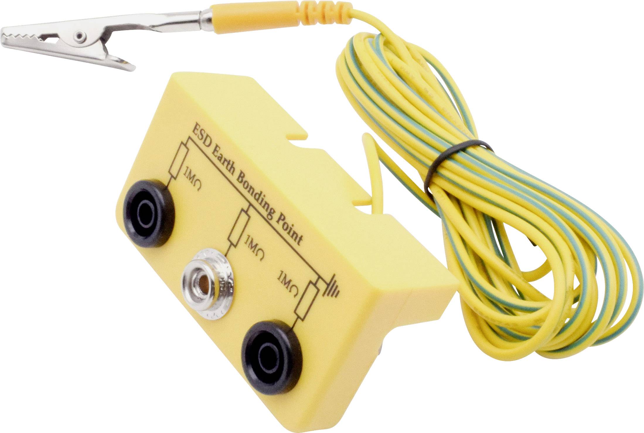 Quadrios ESD-Erdungsbox 3.00m Buchse, Druckknopf 10mm