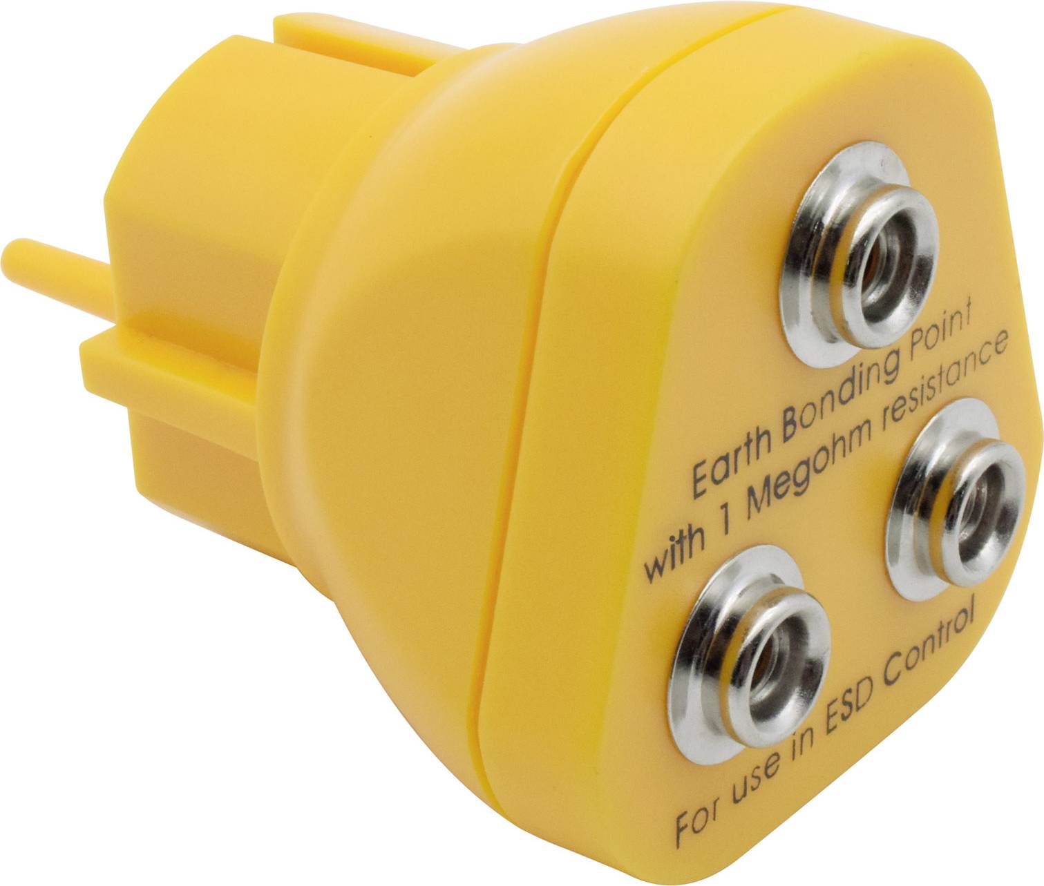 Quadrios ESD-Erdungsstecker Druckknopf 10mm