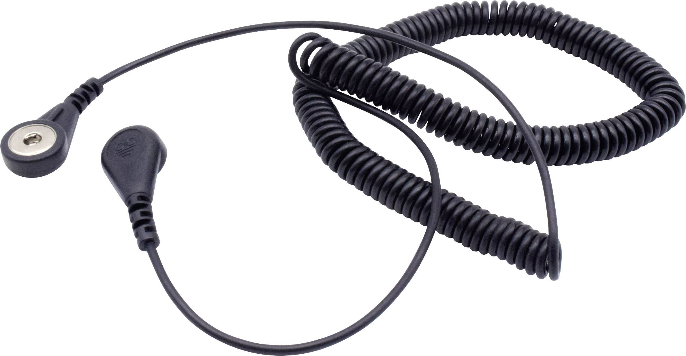 Quadrios ESD-Erdungskabel 3.60m Druckknopf 4mm