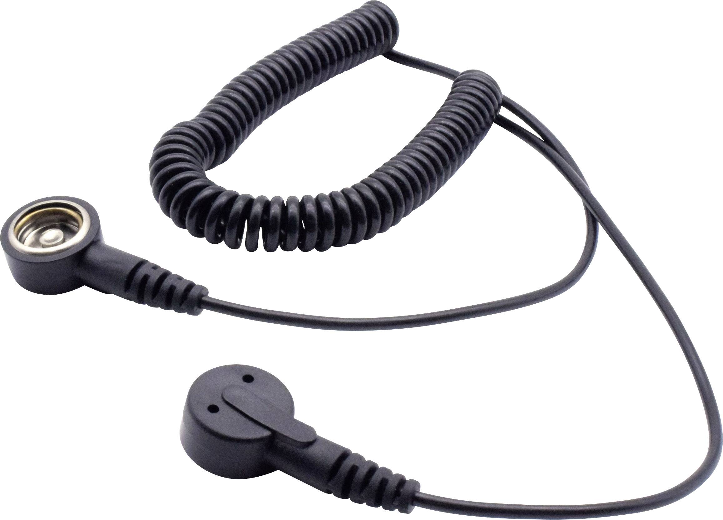 Quadrios ESD-Erdungskabel 1.80m Druckknopf 10mm