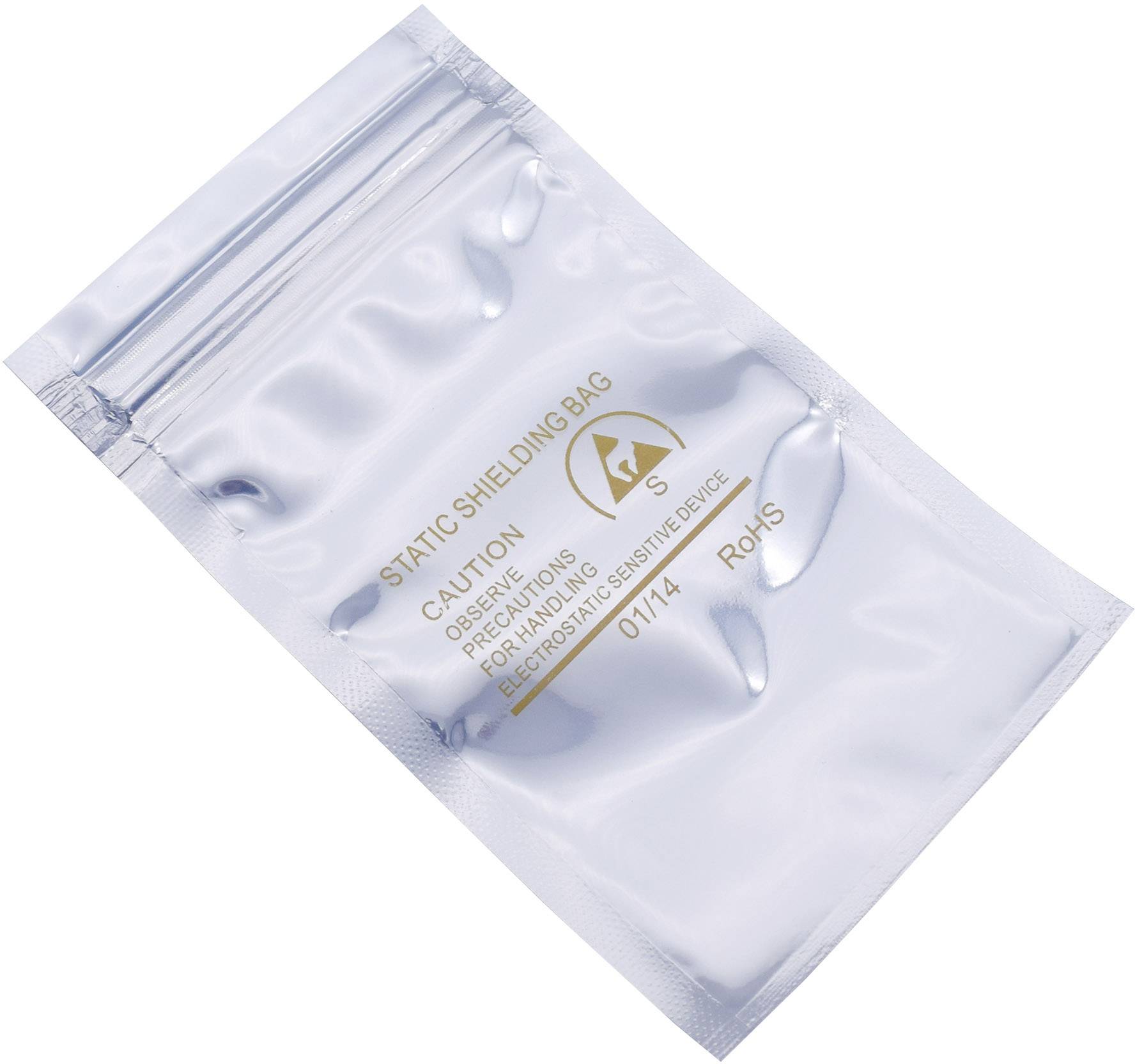 Quadrios ESD-Beutel (L x B) 75 mm x 125 mm abschirmend ESD-Kennbuchstabe S 10 St.