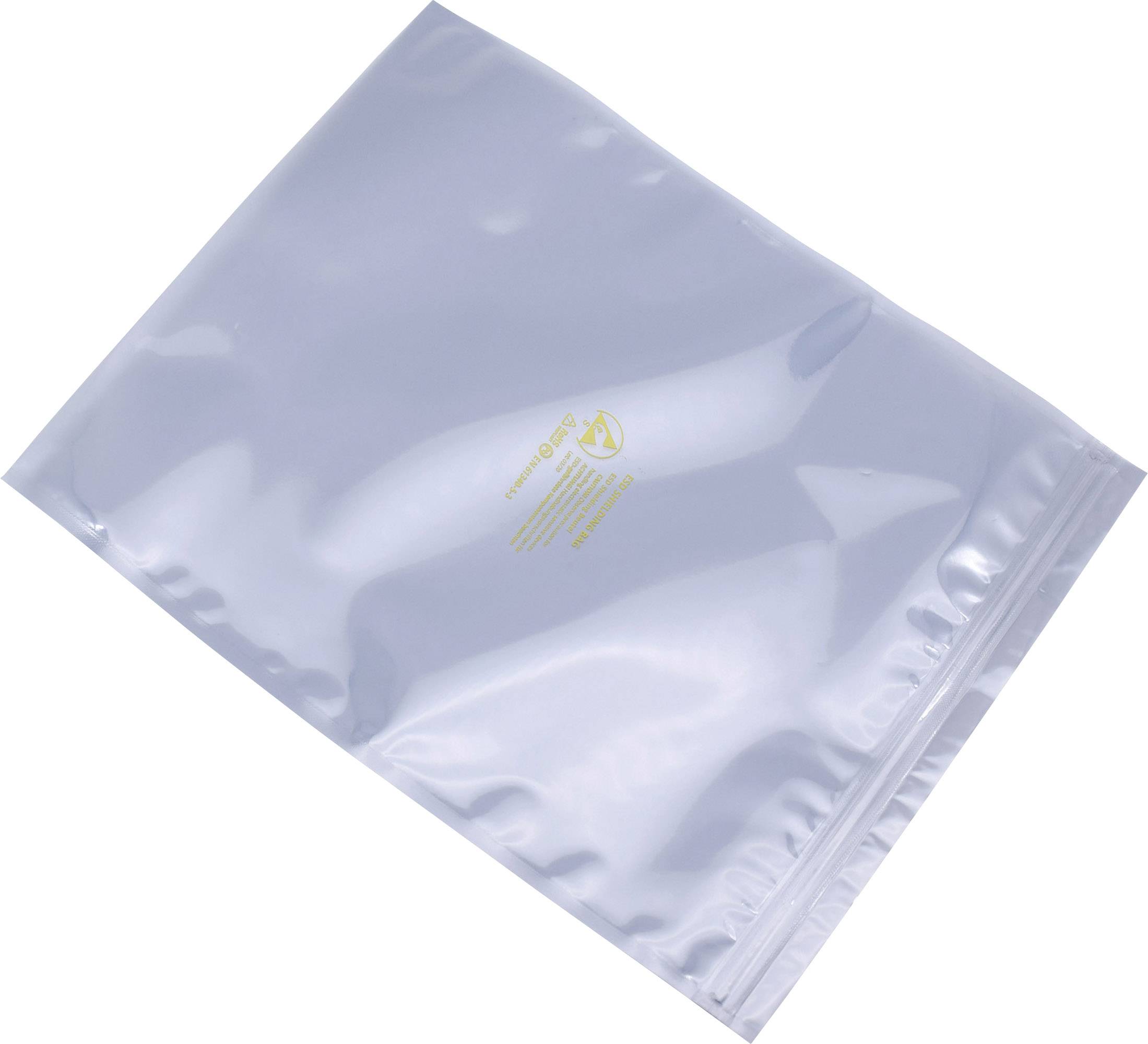 Quadrios ESD-Beutel (L x B) 250mm x 300mm abschirmend ESD-Kennbuchstabe S 10St.