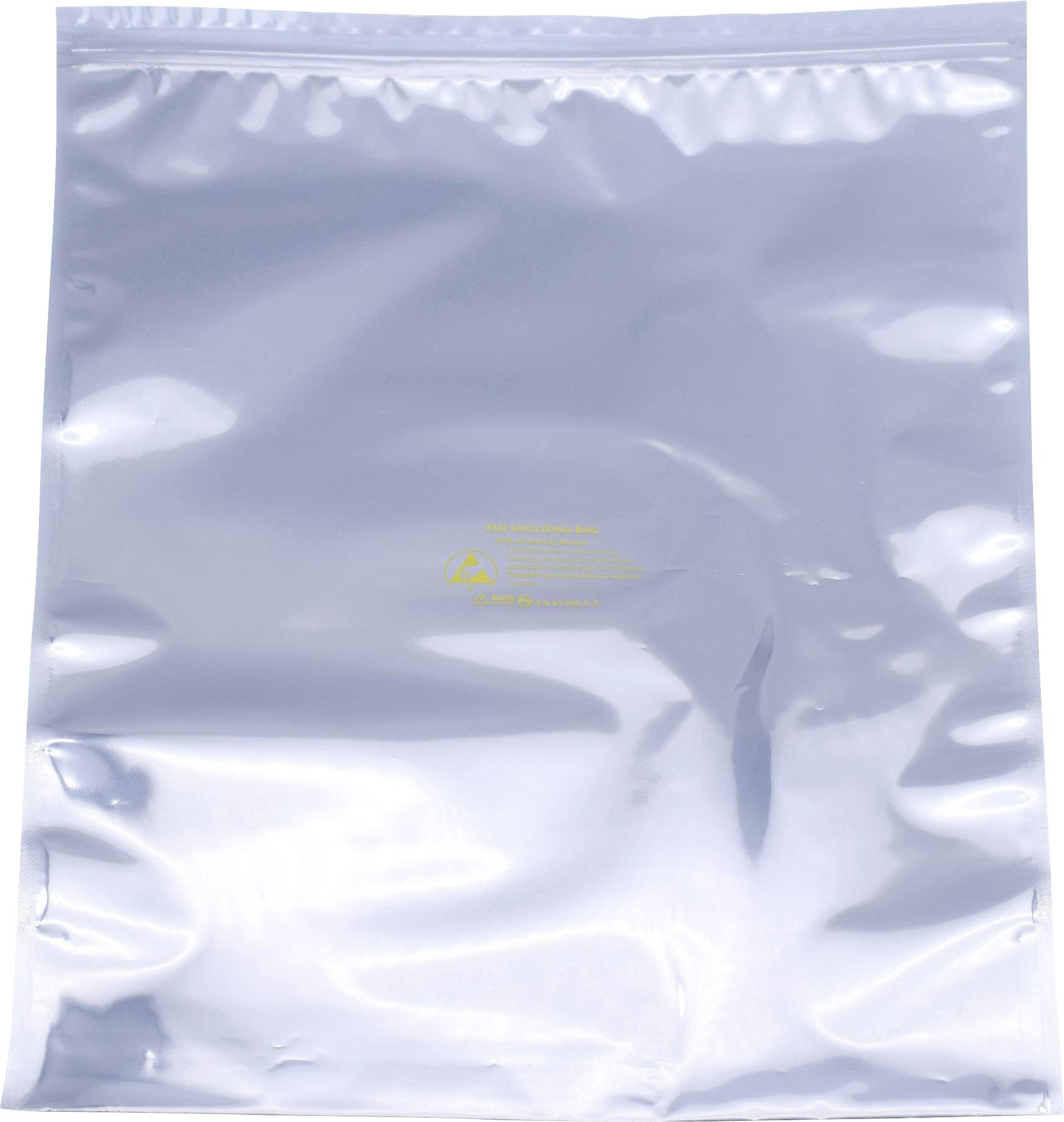 Quadrios ESD-Beutel (L x B) 300mm x 400mm abschirmend ESD-Kennbuchstabe S 10St.