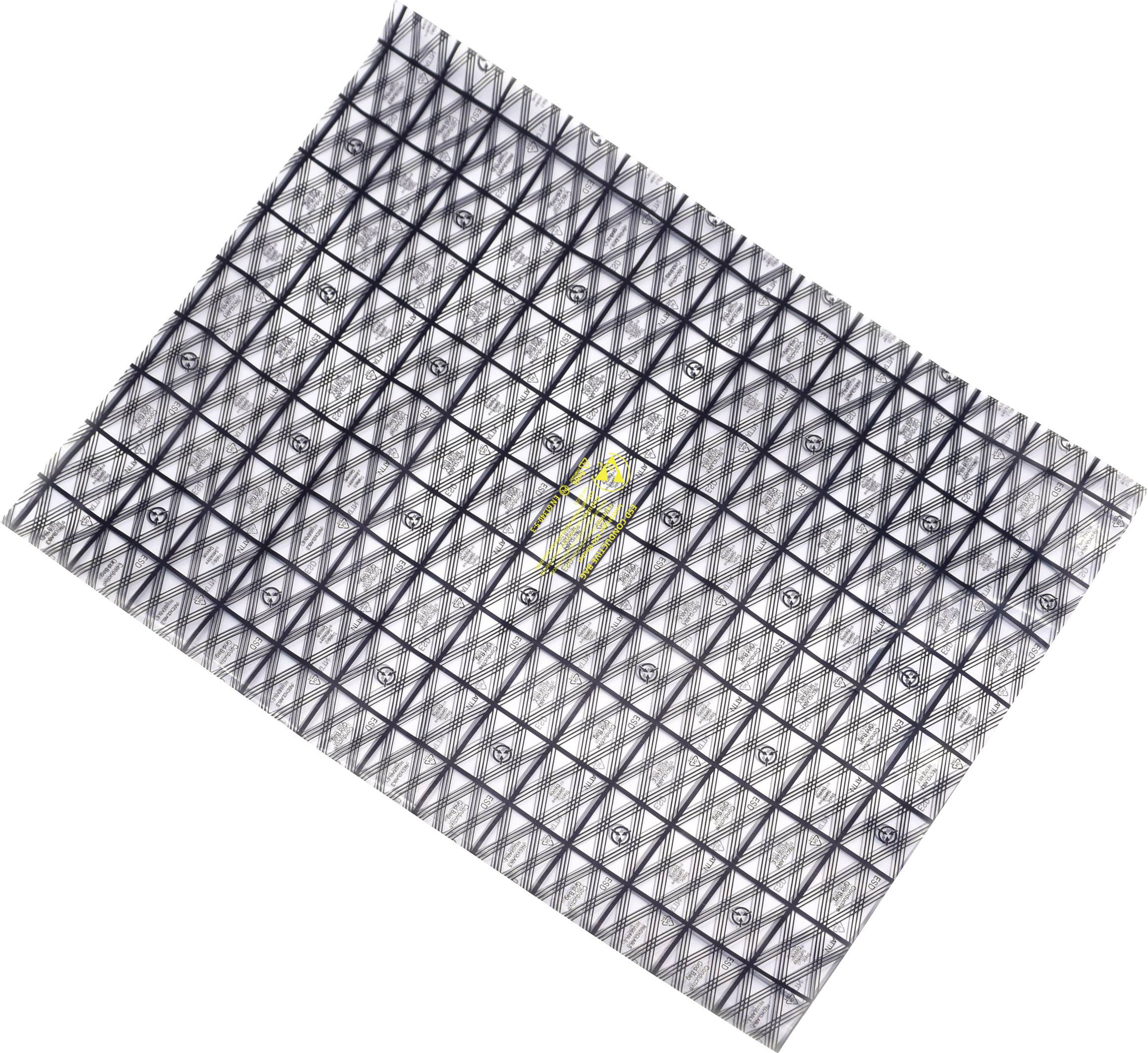 Quadrios ESD-Beutel (L x B) 300mm x 400mm leitfähig ESD-Kennbuchstabe C 10St.