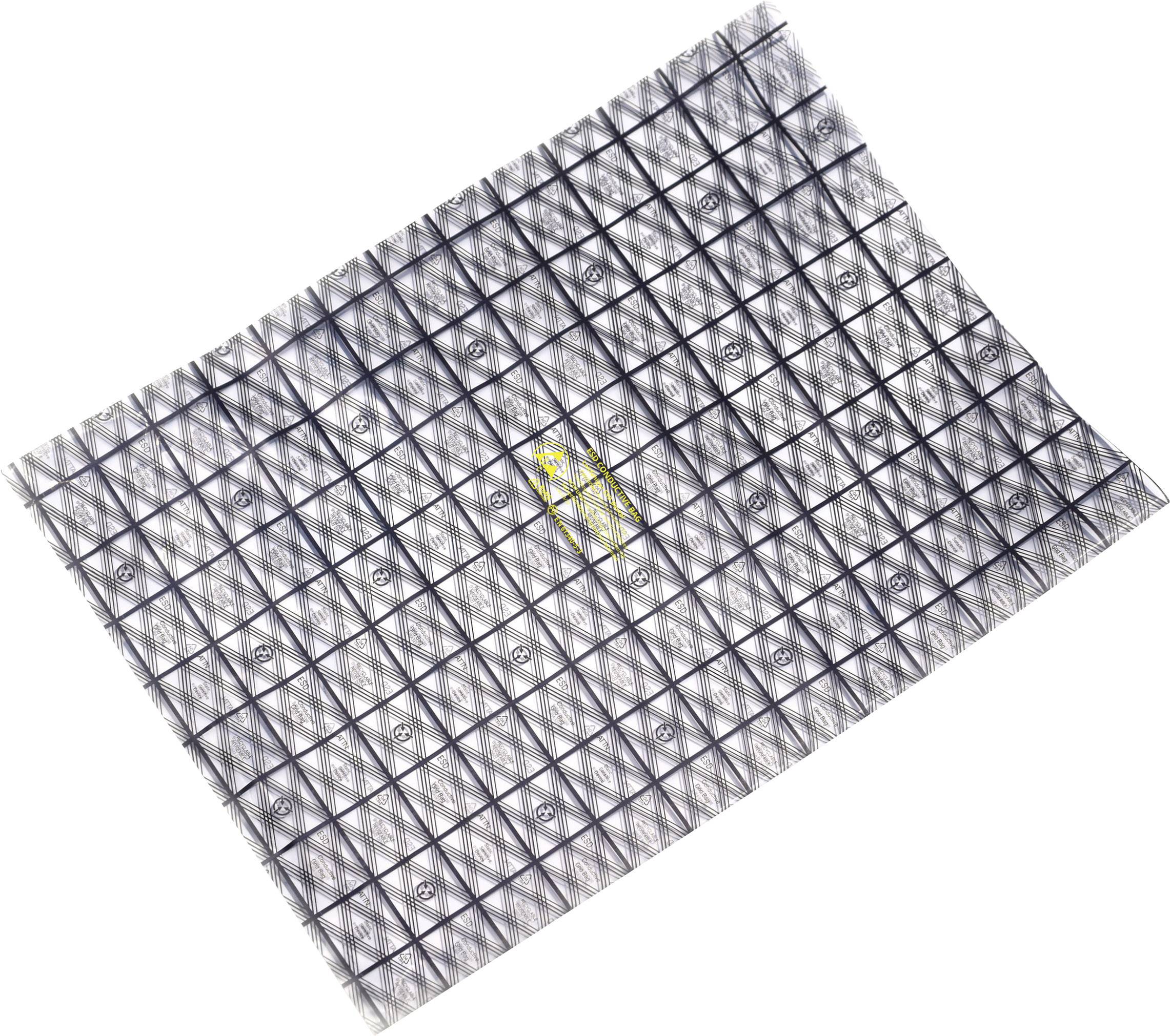 Quadrios ESD-Beutel (L x B) 300mm x 400mm leitfähig ESD-Kennbuchstabe C 10St.