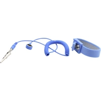 Quadrios ESD-Handgelenkband Blau Druckknopf 10mm Quadrios ESD-Handgelenkband Blau Druckknopf 10mm