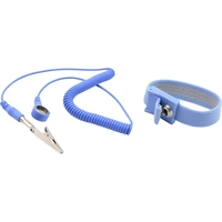 Quadrios ESD-Handgelenkband Blau Druckknopf 10mm Quadrios ESD-Handgelenkband Blau Druckknopf 10mm