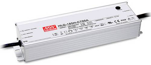 Mean Well LED-Treiber Konstantstrom 199.5W 525 - 1050mA 95 - 190 V/DC 3 in 1 Dimmer Funktion, Montag
