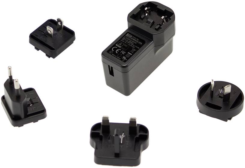 Mean Well GEM06I05-USB Steckernetzteil, Festspannung 5 V/DC 1. A 6 W