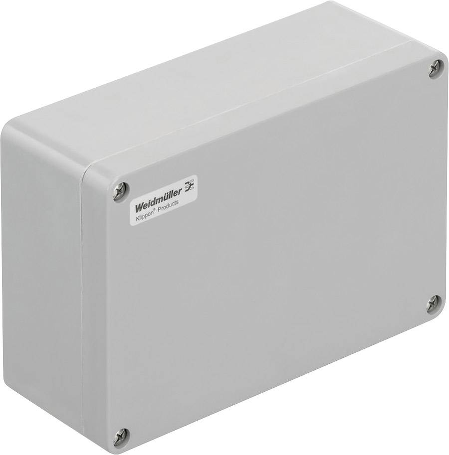 Weidmüller KLIPPON POK 162609 Gehäuse 260 x 160 x 90 Glasfaserverstärkter Polyester Grau 1St.