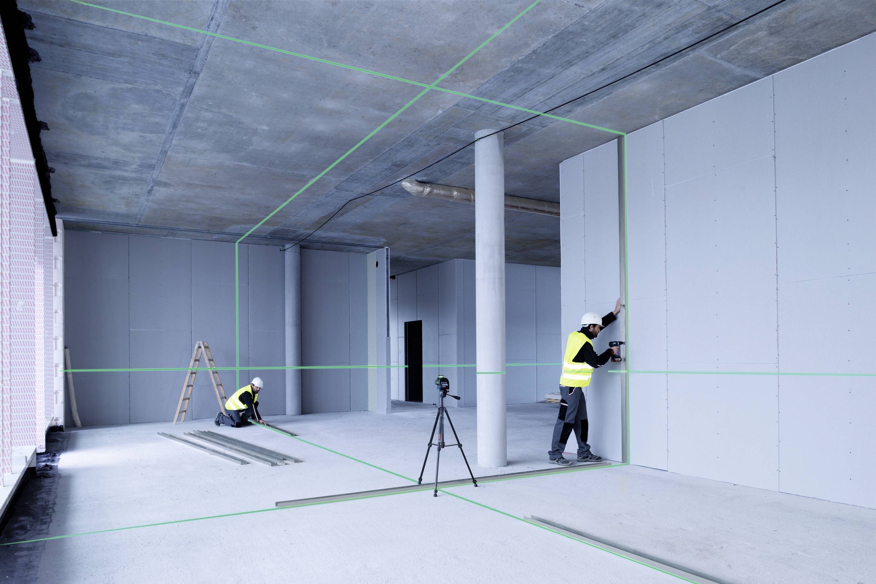 Bosch Professional GLL 3-80 G Linienlaser inkl. Tasche Reichweite (max.): 120 m