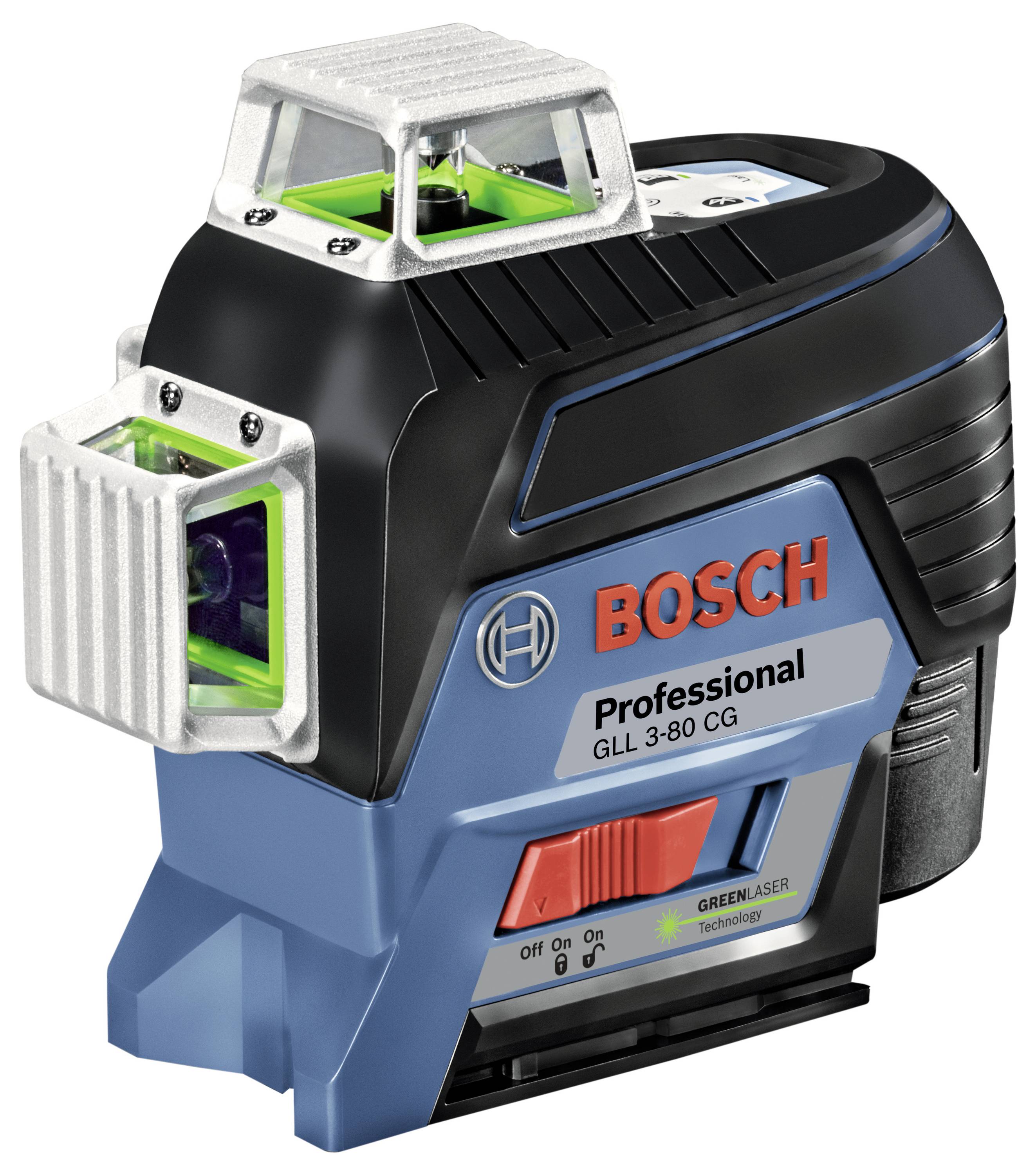 Bosch Professional GLL 3-80 G Linienlaser inkl. Tasche Reichweite (max.): 120 m