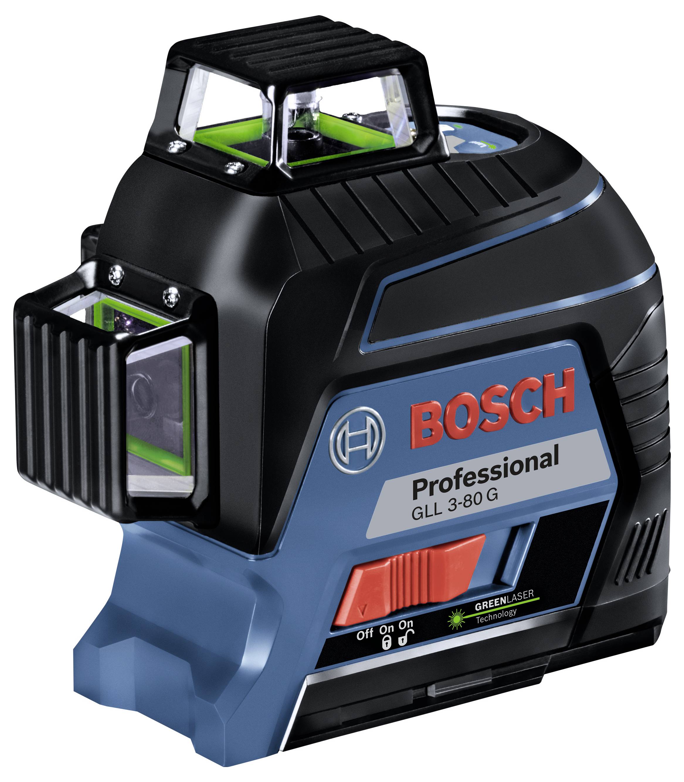 Bosch Professional GLL 3-80 G Linienlaser inkl. Tasche Reichweite (max.): 120 m
