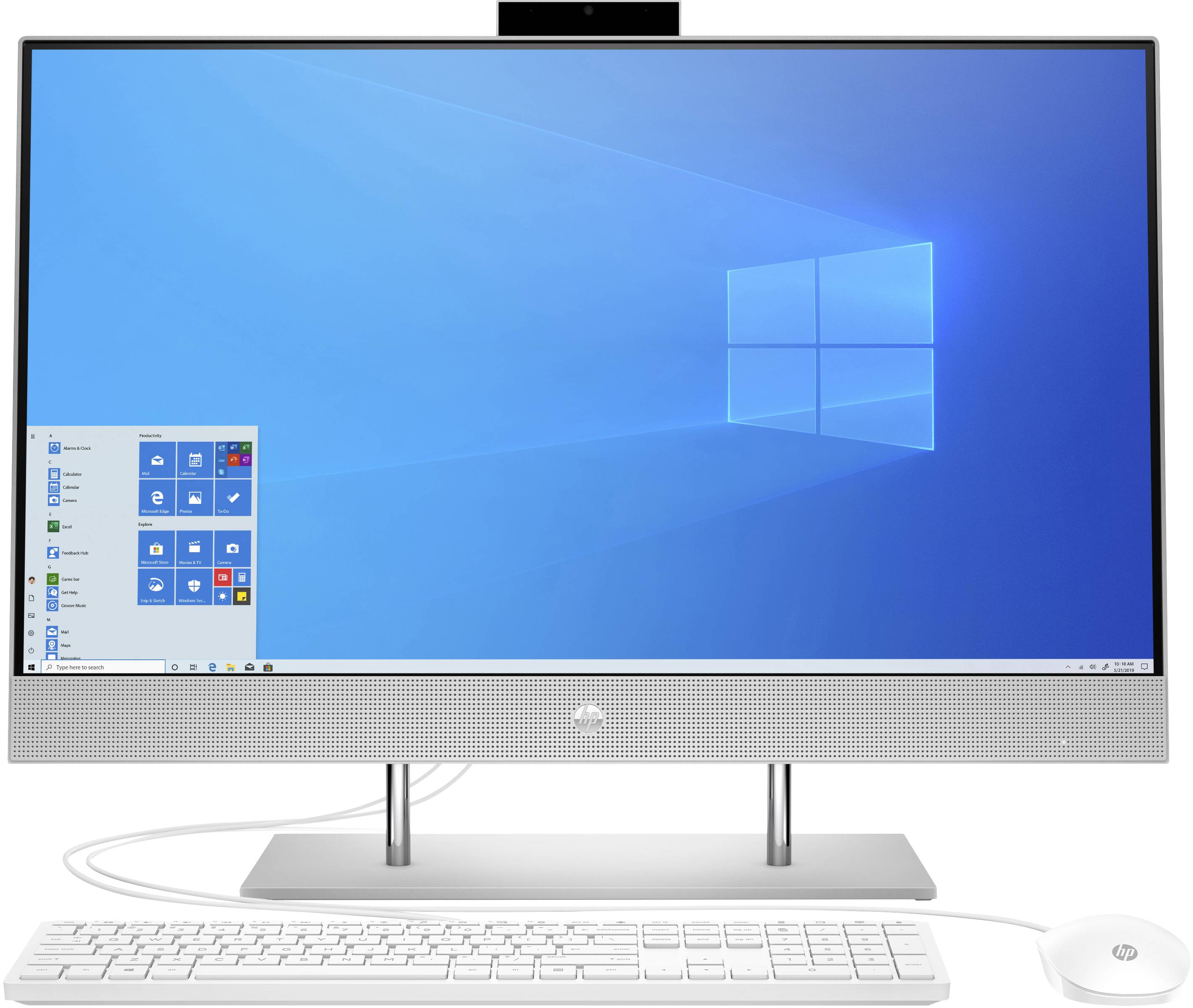 HP All-in-One PC 27-dp0400ng 68.6 cm (27 Zoll) Full HD AMD Ryzen 5 4500U 16 GB RAM 512 GB SSD Win 11 Home 2S868EA#ABD