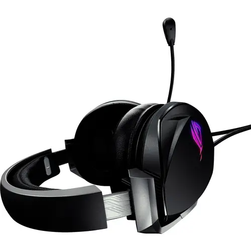 Asus ROG Theta 7.1 Gaming Over Ear Headset kabelgebunden 7.1 Surround Schwarz Mikrofon-Rauschunterdrückung Lautstärkeregelung Asus ROG Theta 7.1 Gaming Over Ear Headset kabelgebunden 7.1 Surround Schwarz Mikrofon-Rauschunterdrückung Lautstärkeregelung