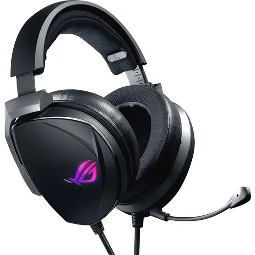 Asus ROG Theta 7.1 Gaming Over Ear Headset kabelgebunden 7.1 Surround Schwarz Mikrofon-Rauschunterdrückung Lautstärkeregelung Asus ROG Theta 7.1 Gaming Over Ear Headset kabelgebunden 7.1 Surround Schwarz Mikrofon-Rauschunterdrückung Lautstärkeregelung