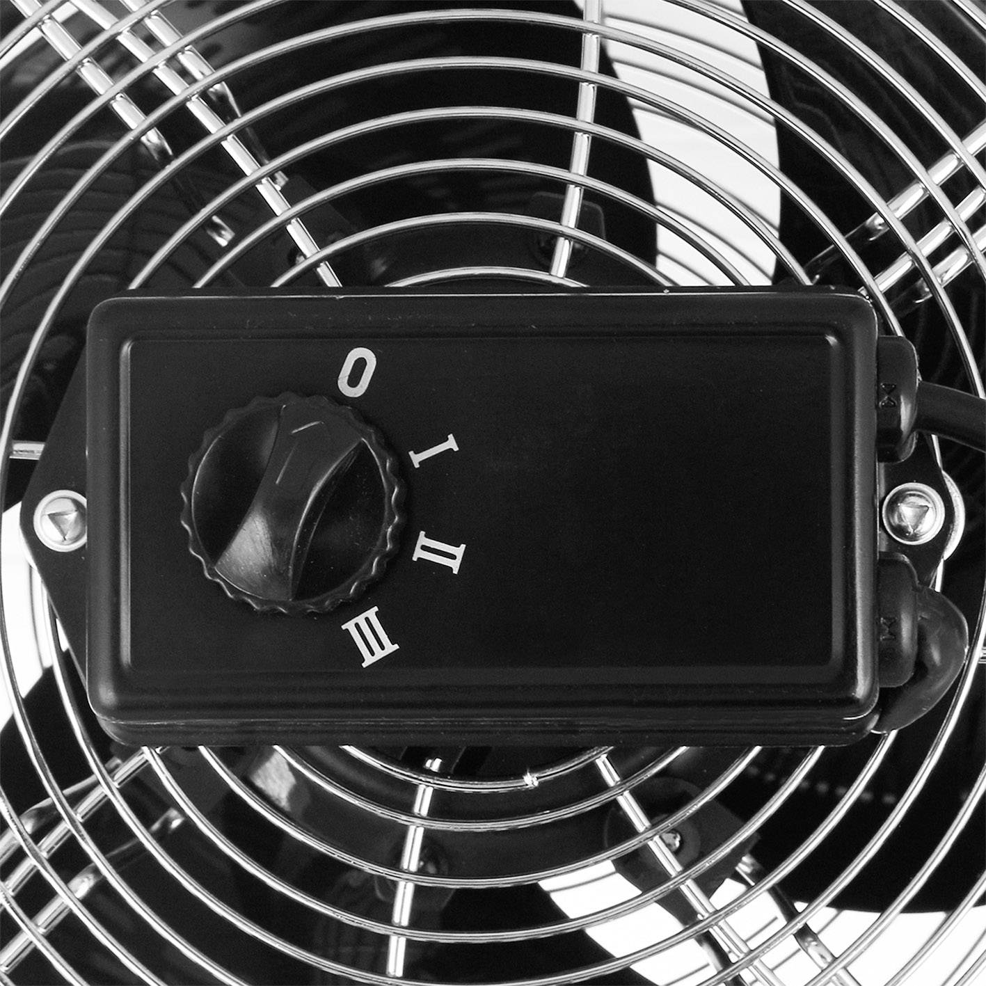 EMERIO Standventilator 80W Chrom