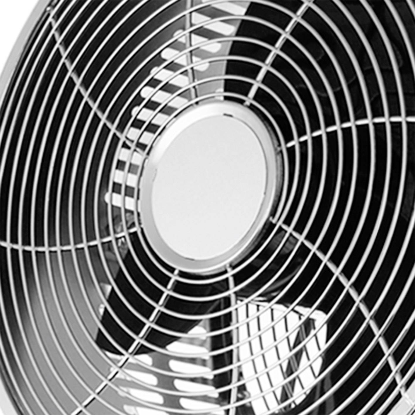 EMERIO Standventilator 80W Chrom